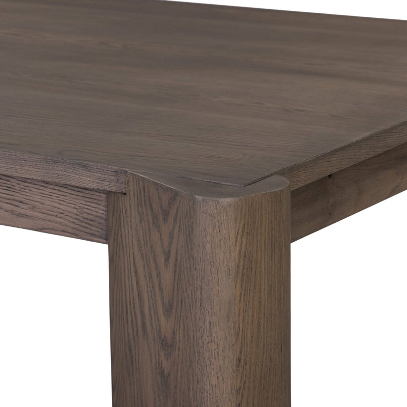 Soho Dining Table - Aged Natural Oak Veneer