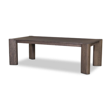 Soho Dining Table - Aged Natural Oak Veneer
