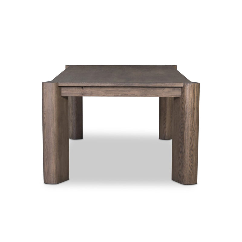 Soho Dining Table - Aged Natural Oak Veneer