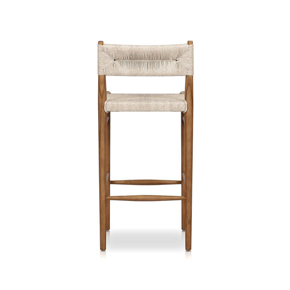Lomas Bar + Counter Outdoor Stool - Vintage White
