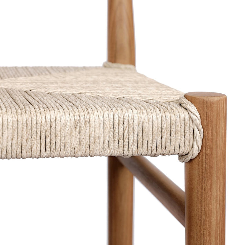 Lomas Bar + Counter Outdoor Stool - Vintage White
