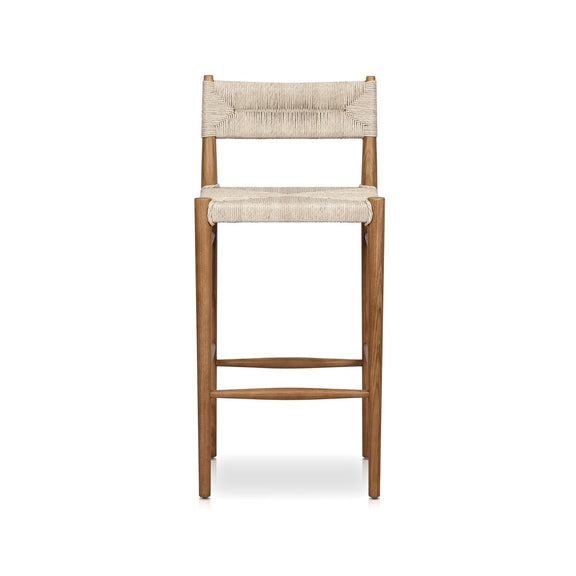 Lomas Bar + Counter Outdoor Stool - Vintage White