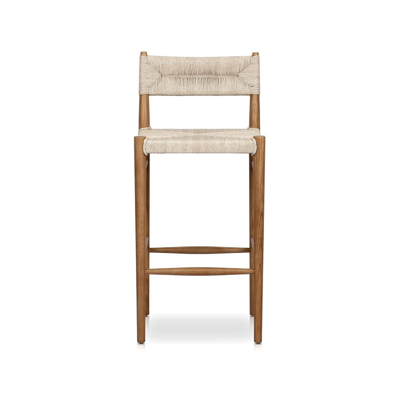 Lomas Bar + Counter Outdoor Stool - Vintage White