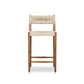 Lomas Bar + Counter Outdoor Stool - Vintage White