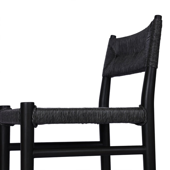 Lomas Bar + Counter Outdoor Stool - Vintage Coal