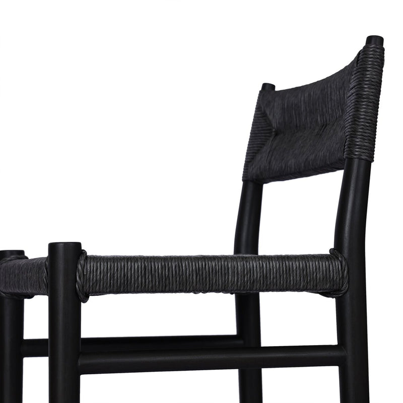 Lomas Bar + Counter Outdoor Stool - Vintage Coal