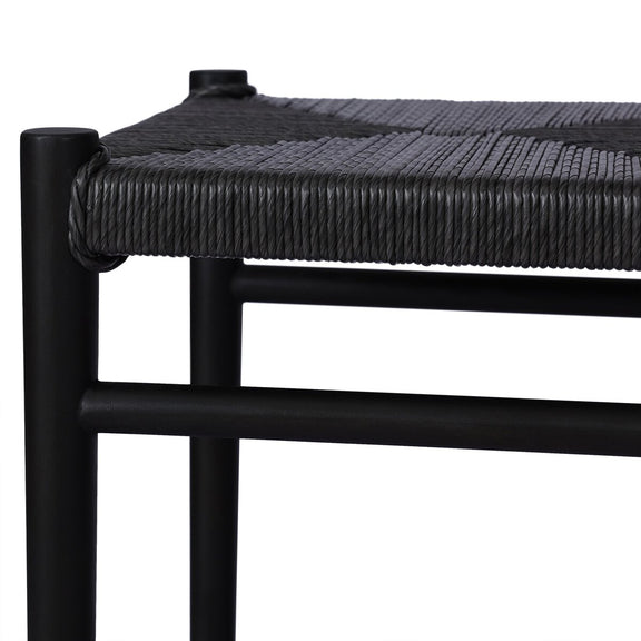 Lomas Bar + Counter Outdoor Stool - Vintage Coal
