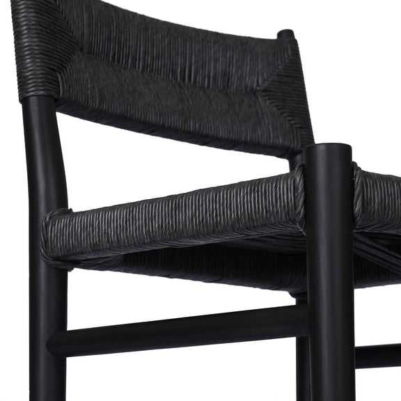 Lomas Bar + Counter Outdoor Stool - Vintage Coal