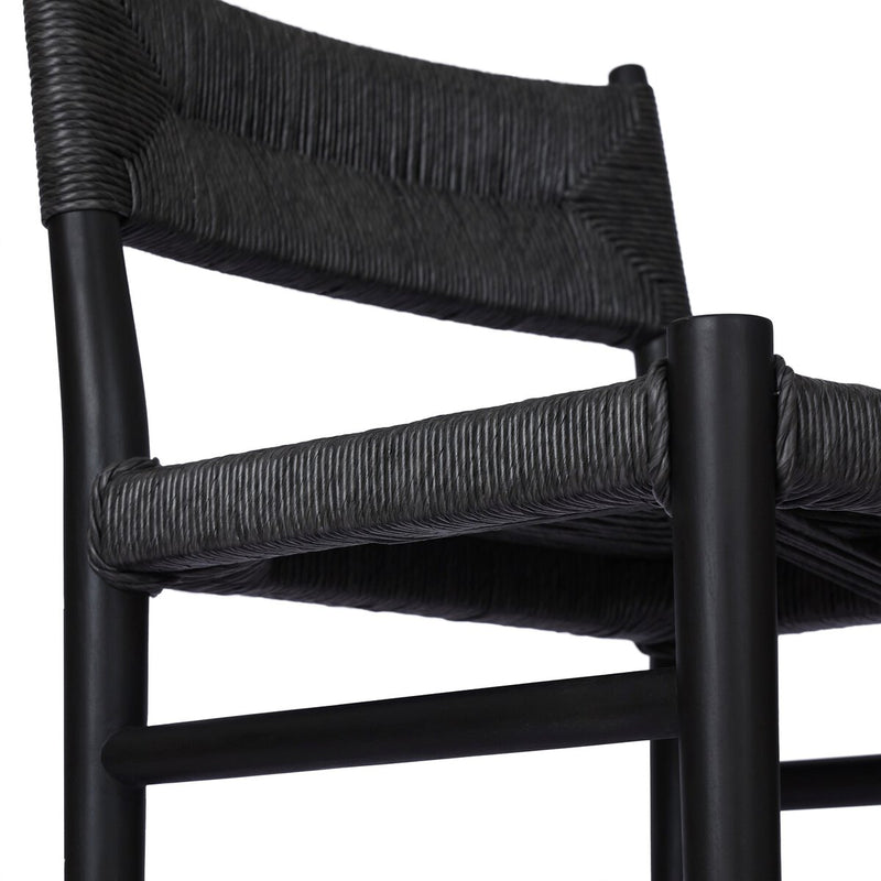 Lomas Bar + Counter Outdoor Stool - Vintage Coal