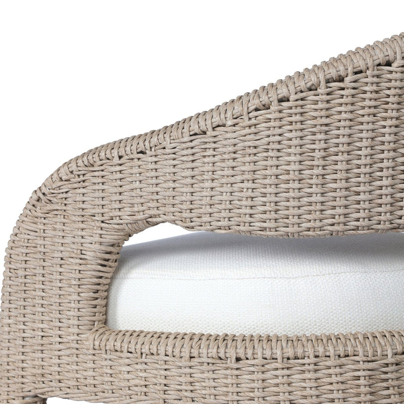Hawkins Outdoor Dining Chair - Vintage White