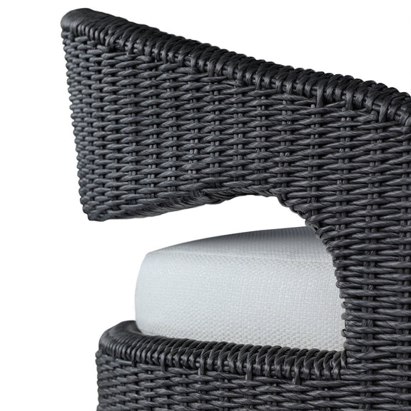 Hawkins Outdoor Dining Chair - Vintage Coal