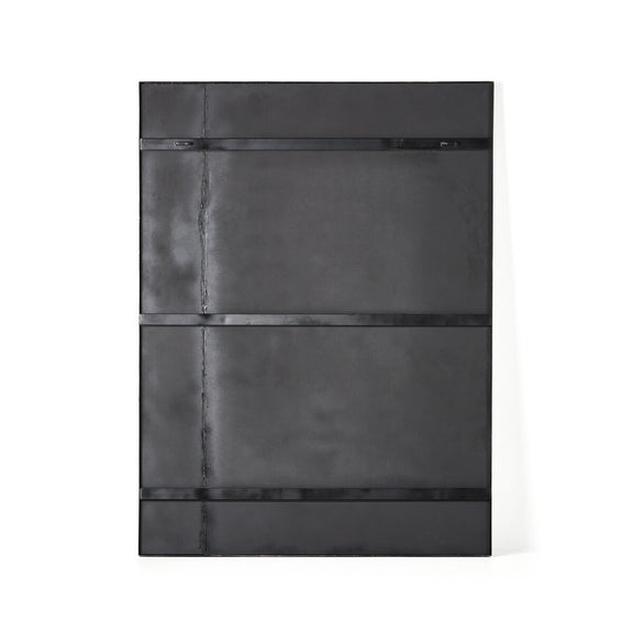 Troyes Floor Mirror - Burnished Charcoal