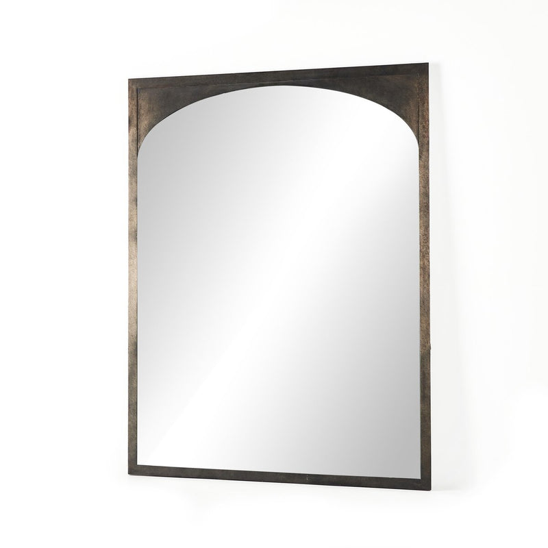 Troyes Floor Mirror - Burnished Charcoal