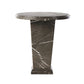 Eslo End Table - Grey Italian Marble