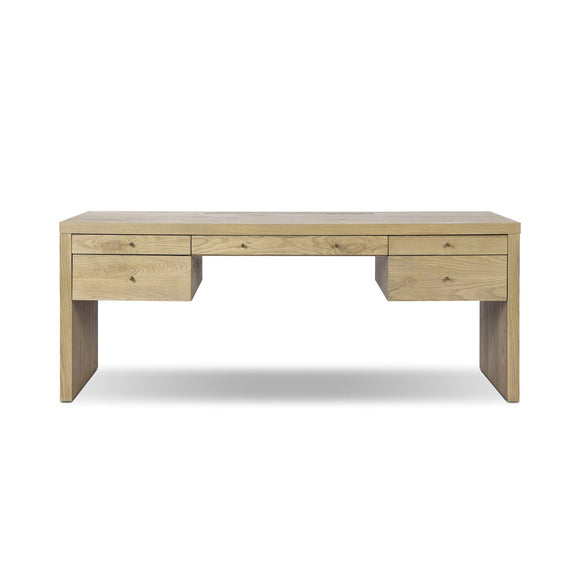 Torrington Desk - Sandy Oak Resawn
