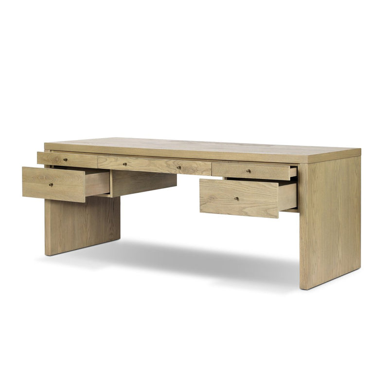 Torrington Desk - Sandy Oak Resawn