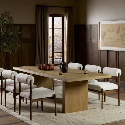 Torrington Dining Table - Sandy Oak Resawn