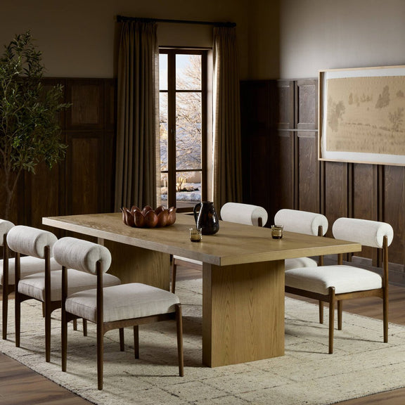 Torrington Dining Table - Sandy Oak Resawn