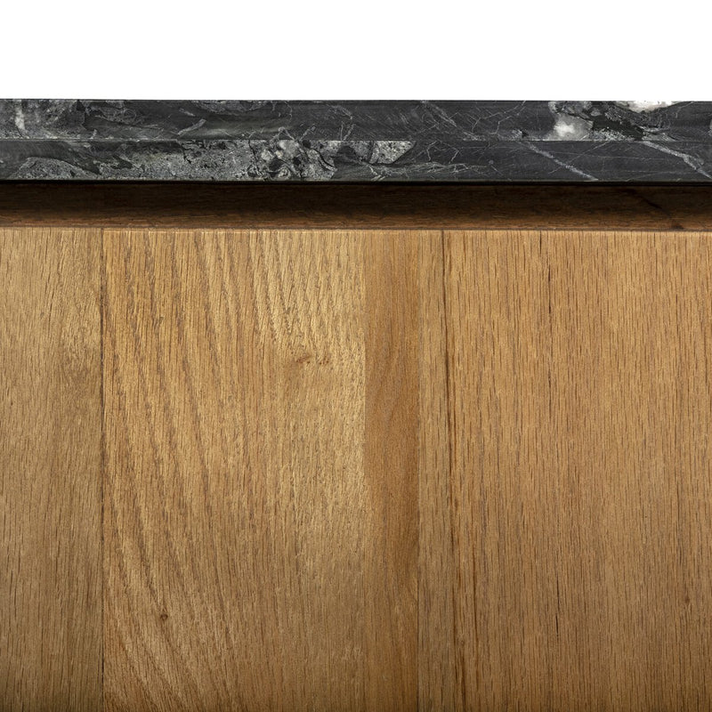 Kenneth Coffee Table - Polished Black Marble