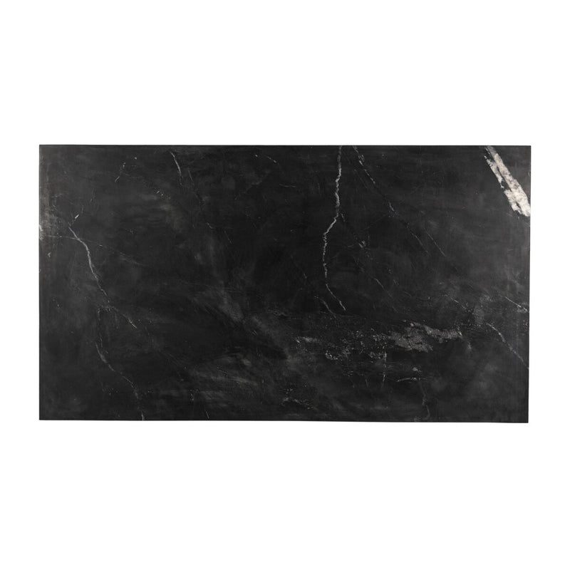 Kenneth Coffee Table - Polished Black Marble