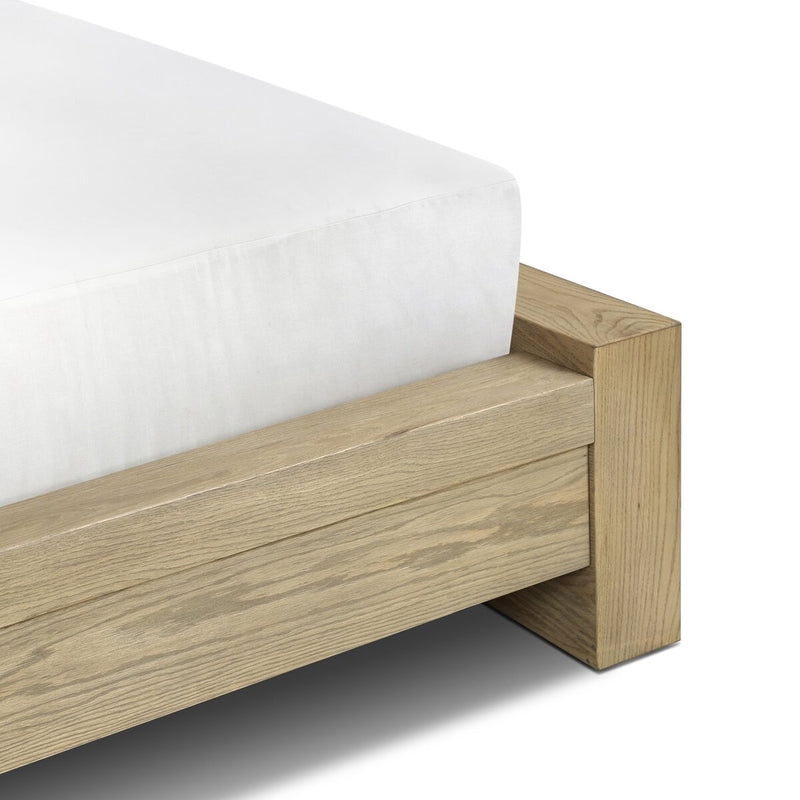 Torrington Bed - Sandy Oak Resawn