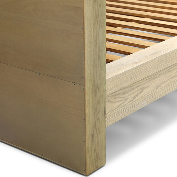 Torrington Bed - Sandy Oak Resawn