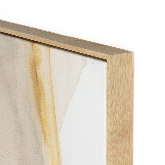 Neutral Wash 3 by Jess Engle - White Oak Floater