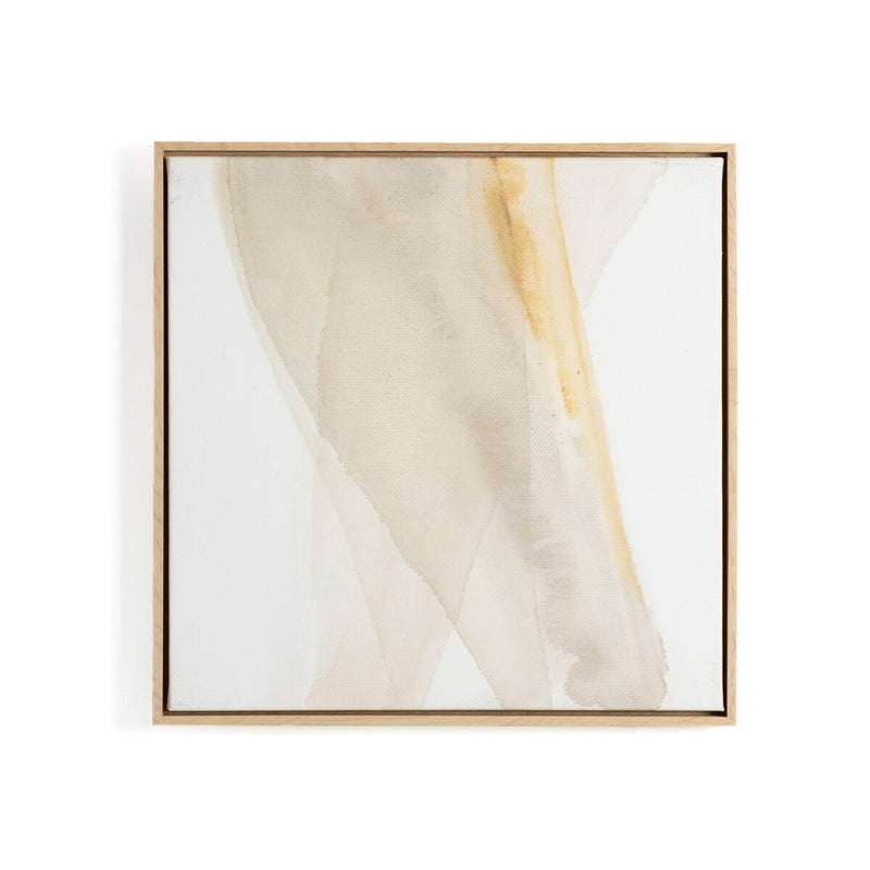 Neutral Wash 3 by Jess Engle - White Oak Floater