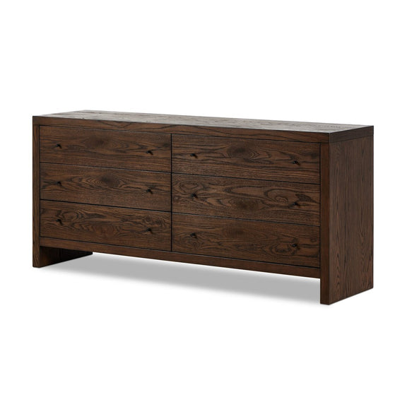 Torrington 6 Drawer Dresser - Umber Oak Veneer