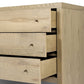 Torrington 6 Drawer Dresser - Sandy Oak Veneer