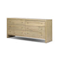 Torrington 6 Drawer Dresser - Sandy Oak Veneer