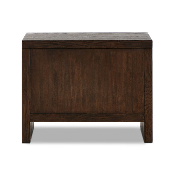 Torrington Charging Nightstand - Umber Oak Veneer