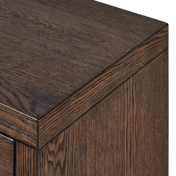 Torrington Charging Nightstand - Umber Oak Veneer