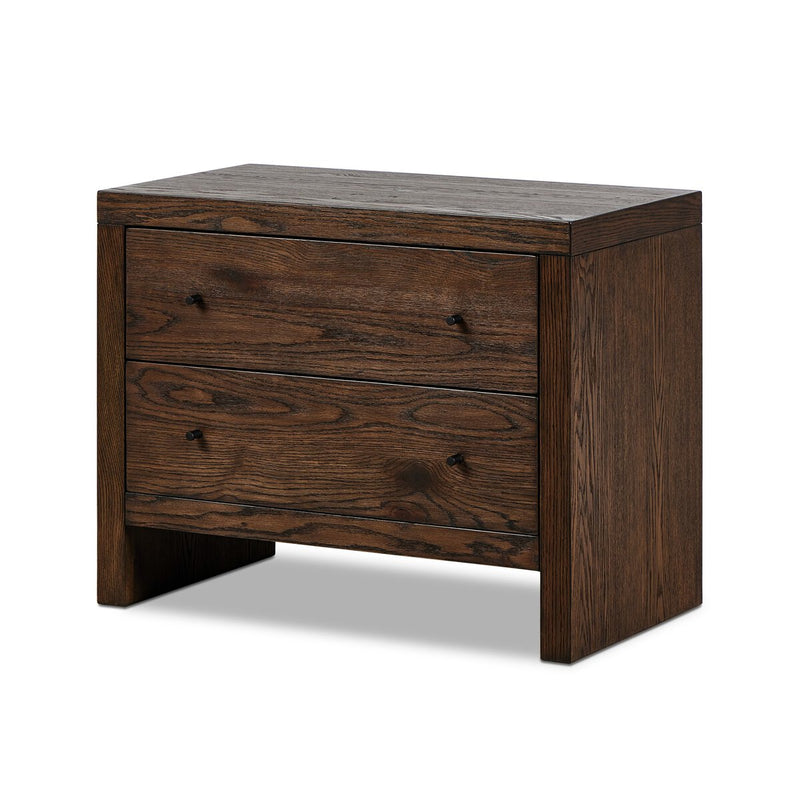 Torrington Charging Nightstand - Umber Oak Veneer