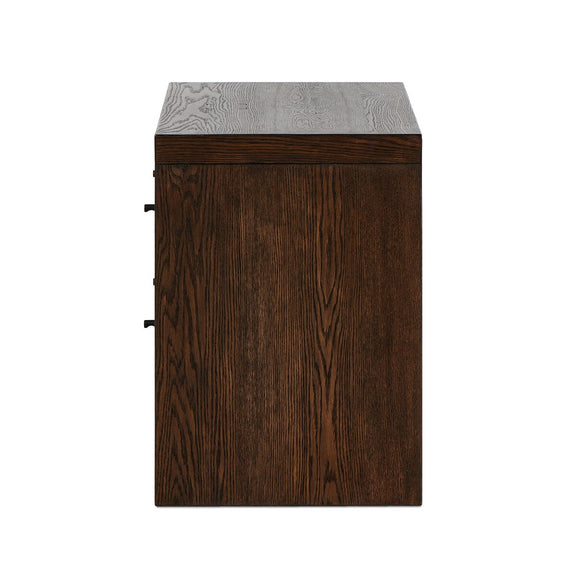 Torrington Charging Nightstand - Umber Oak Veneer