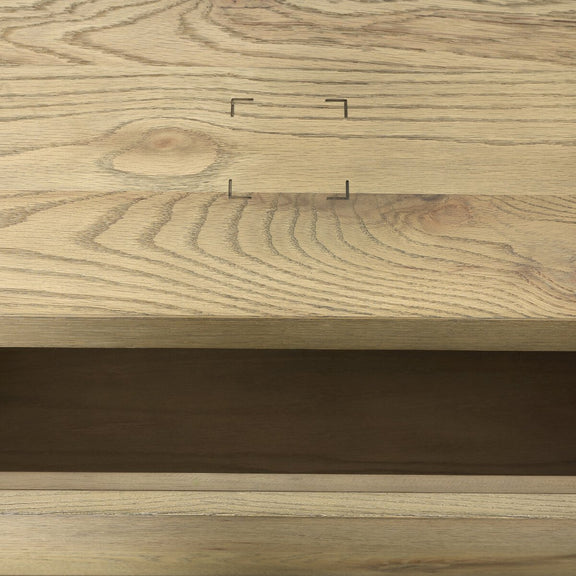 Torrington Charging Nightstand - Sandy Oak Veneer