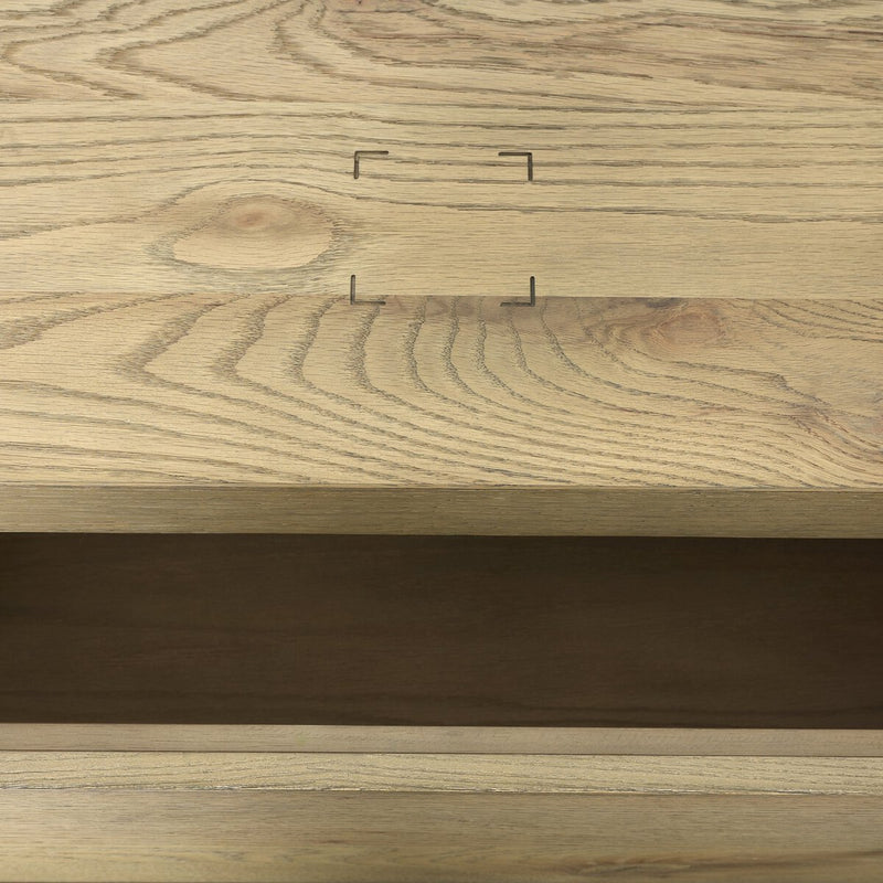 Torrington Charging Nightstand - Sandy Oak Veneer