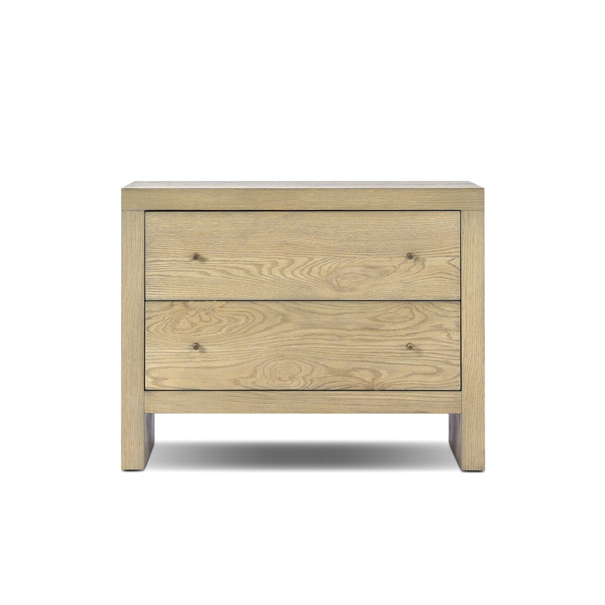 Torrington Charging Nightstand - Sandy Oak Veneer