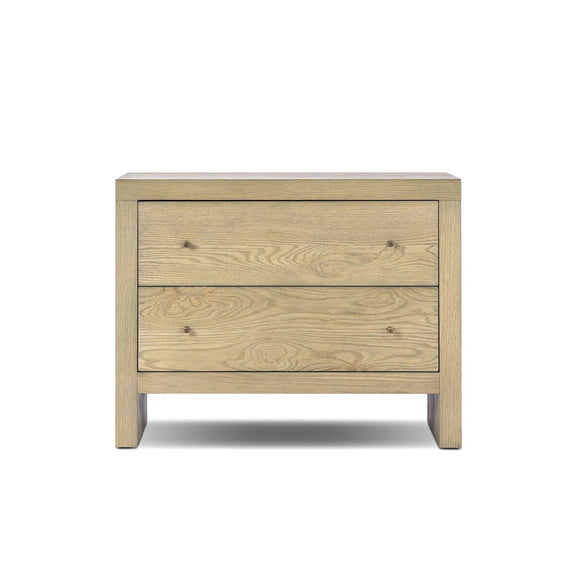 Torrington Charging Nightstand - Sandy Oak Veneer