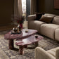Zion Nesting Coffee Tables - Merlot Marble