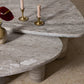 Zion Nesting Coffee Tables - Antique White Marble