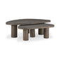 Zion Nesting Coffee Tables - Grey Tobacco Oak