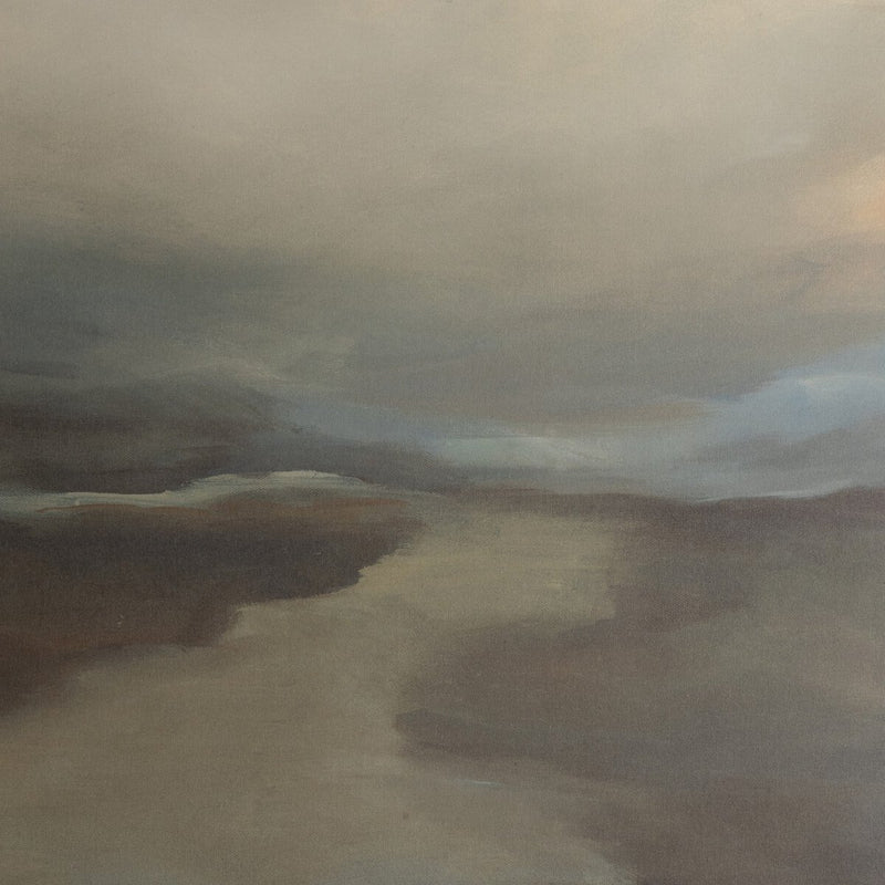 Fog II by Lauren Fuhr - White Oak Floater