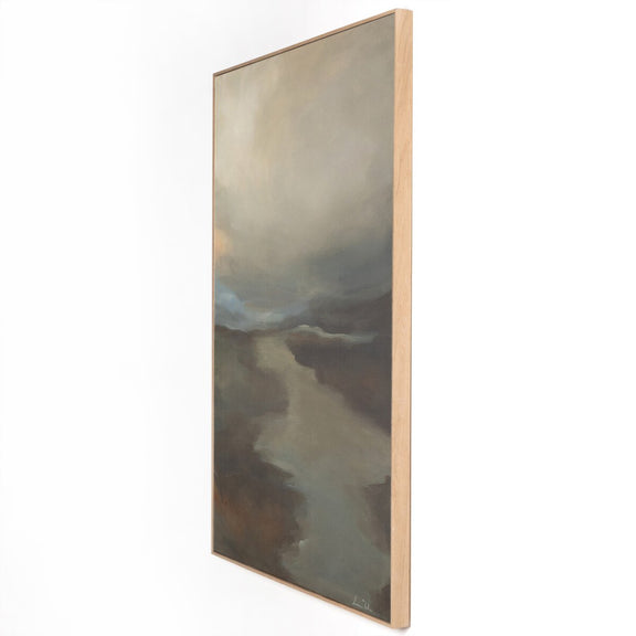 Fog II by Lauren Fuhr - White Oak Floater