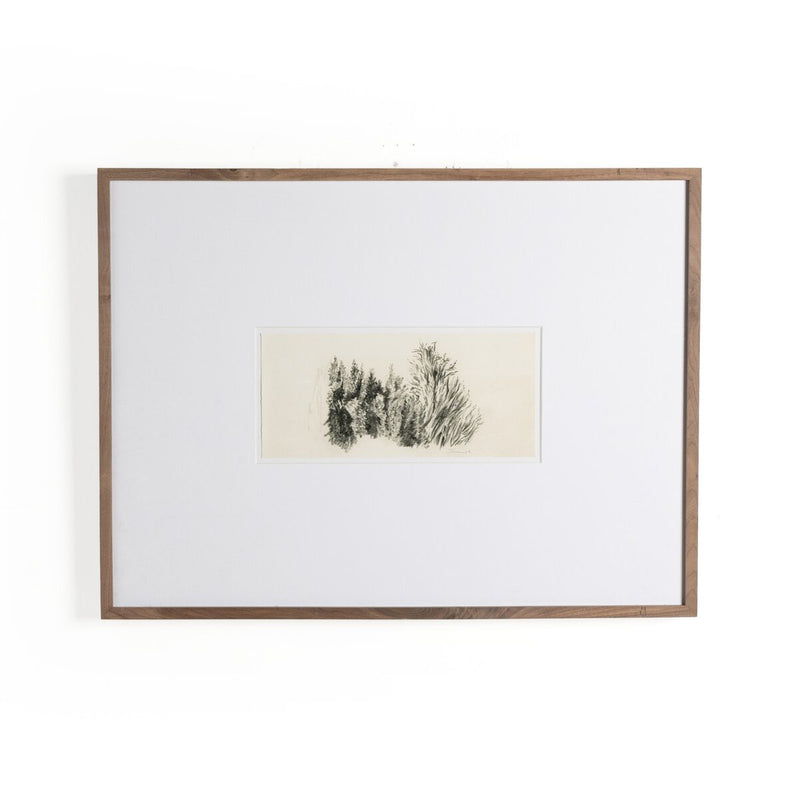 Tree Sketch by Dan Hobday - Rustic Walnut