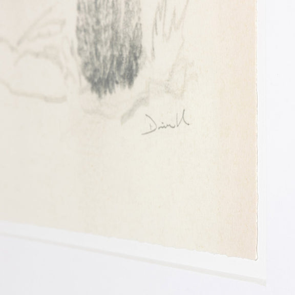 Land Sketch 1 by Dan Hobday - Rustic Walnut