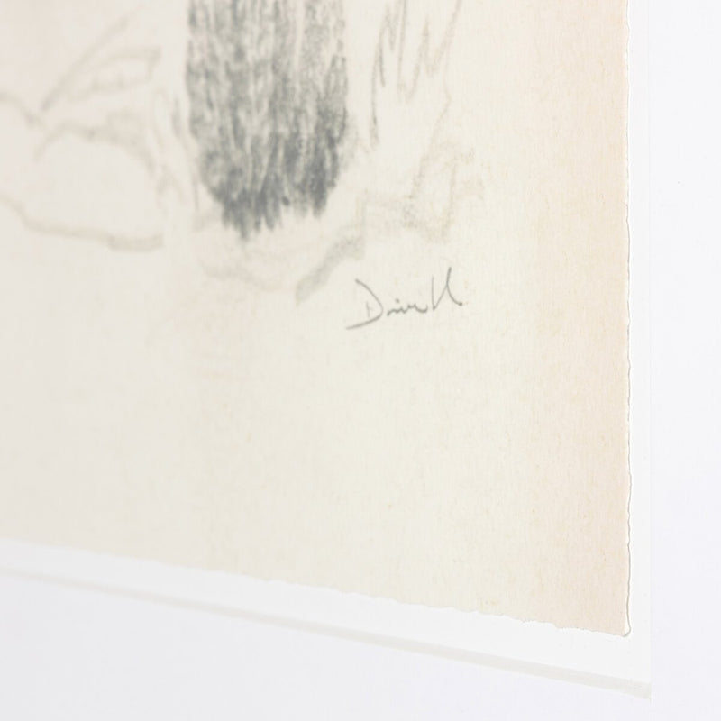 Land Sketch 1 by Dan Hobday - Rustic Walnut
