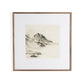 Land Sketch 2 by Dan Hobday - Rustic Walnut