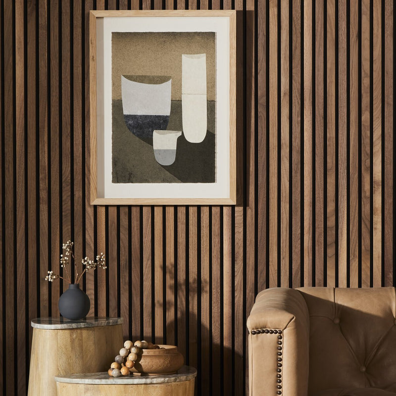 Bowl and Cup by Dan Hobday - White Oak