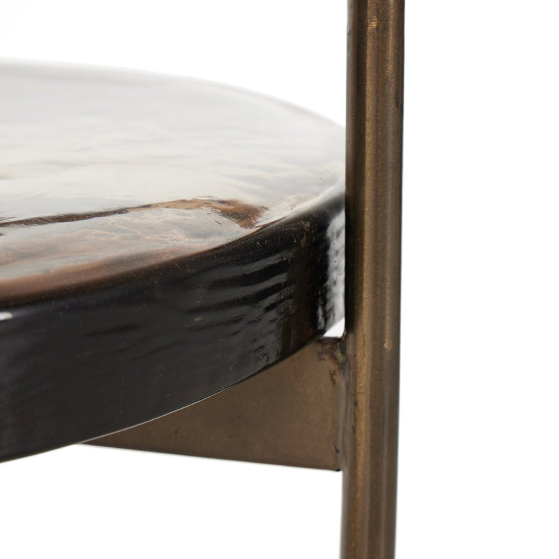 Mira Bar - Smoked Brown Cast Glass